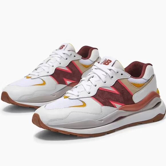 New Balance x Bandier 57/40 Move Her World Sneaker Running Shoes, White/ Angora - Picture 1 of 13